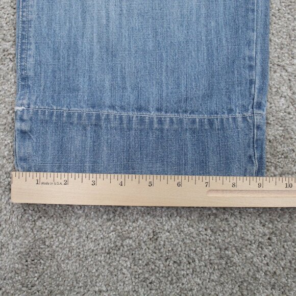 Christopher & Banks Capri Jeans Womens 4 Blue Multi-Pocket w/ 22" inseam - Picture 4 of 10